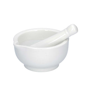 Mortaio con pestello La Porcellana Bianca in porcellana bianca 11,5 cm