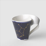 Tazza mug Zodiaco Vergine Villeroy & Boch in porcellana con decoro oro