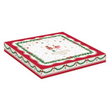 EASY LIFE Magie de Noel Alzata per Dolci Natalizia 19-27cm Porcellana