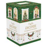 EASY LIFE Festive Avenue Barattolo Biscottiera Natalizia 11,5x18cm Porcellana