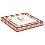 EASY LIFE Magie de Noel Antipastiera Natalizia 25x25cm Porcellana