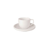 VILLEROY &amp; BOCH Afina Espresso Coffee Cup 50ml with Saucer 11.5cm White Premium Porcelain