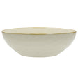 ROSE & TULIPANI Concerto Avorio Insalatiera Ciotola Coppa 26cm Stoneware