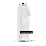 GEORG JENSEN Porta Rotolo Carta Cucina 32cm Acciaio Inox Lucidato a Specchio