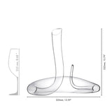 RIEDEL Mamba Decanter 1500ml Cristallo Fatto a Mano