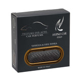 HYPNO CASA Profumatore Deodorante per Auto Oro Vaniglia e Fava Tonka