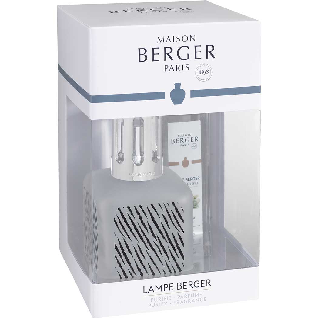 LAMPE BERGER Lampada Catalitica Cofanetto Zerba con Flacone 250ml Splendeur Vanillée