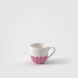 VILLEROY & BOCH Fleur Cassis Tazzina Caffè Espresso 70ml con Piattino 15cm Rosa Porcellana