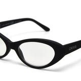 OKKIA Lina Small Cat Eye Occhiali da Lettura Donna Avana +2.00