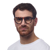 OKKIA Zeno Round Occhiali da Lettura Unisex Avana +1.00