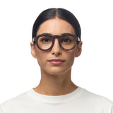 OKKIA Zeno Round Occhiali da Lettura Unisex Avana +1.50