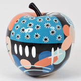 DRIMMER Papeete Mela Decorativa Nera 50cm Poliresina