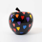 DRIMMER Love Mela Decorativa Nera 38cm Poliresina