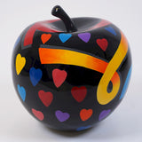 DRIMMER Love Mela Decorativa Nera 50cm Poliresina