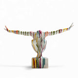 DRIMMER Trash Statua Scultura Uomo 28x49cm Poliresina