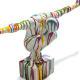 DRIMMER Trash Statua Scultura Uomo 28x49cm Poliresina