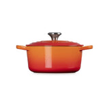 LE CREUSET Cocotte Rotonda Evolution 18cm Arancio Ghisa Vetrificata