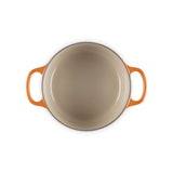 LE CREUSET Cocotte Rotonda Evolution 18cm Arancio Ghisa Vetrificata