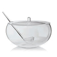 Bowl Poncera Guzzini in materiale trasparente con coperchio 10 litri