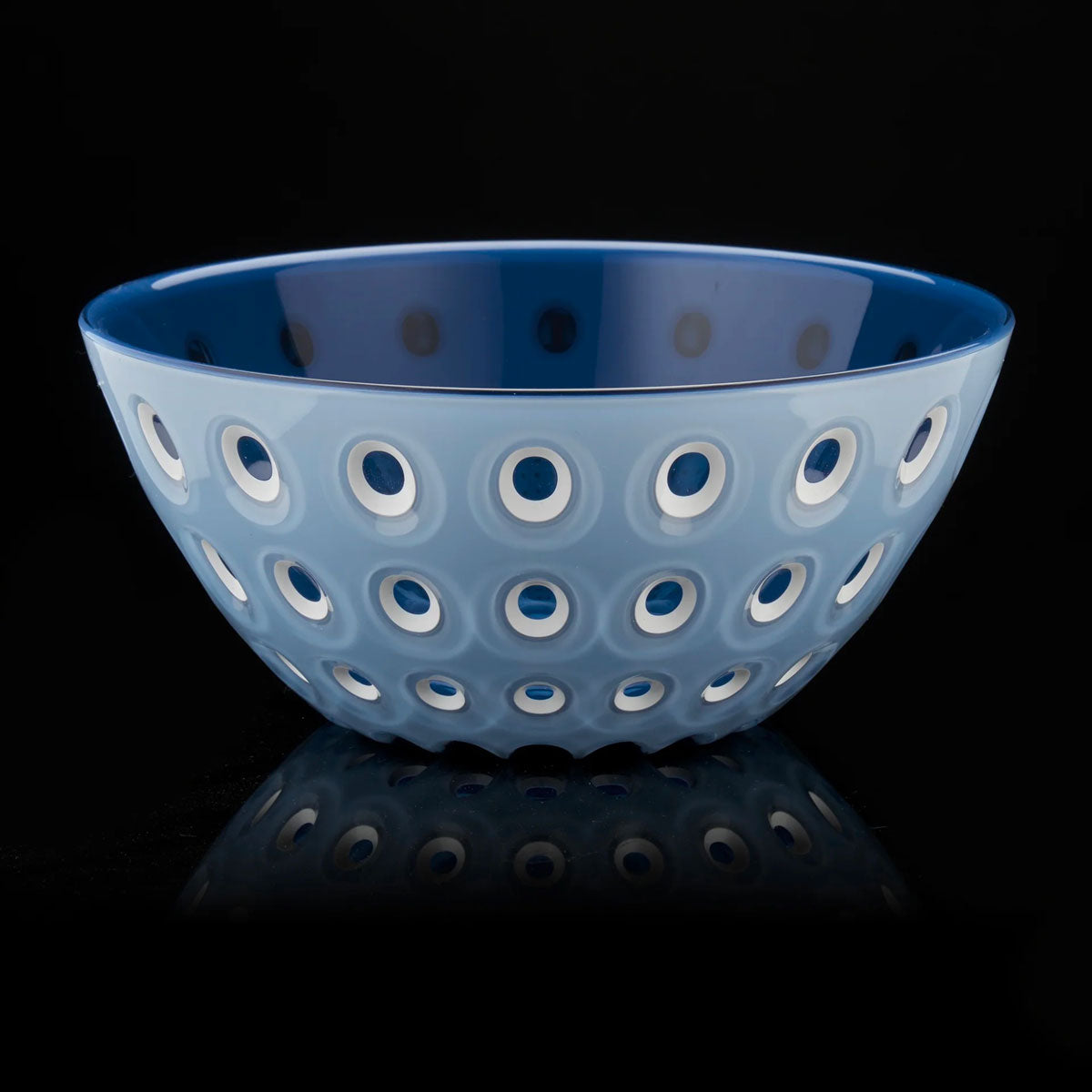 GUZZINI Le Murrine Ciotola Insalatiera 25cm Azzurro Blu Plastica