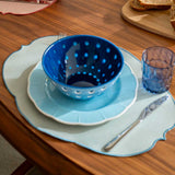 GUZZINI Le Murrine Ciotola Insalatiera 20cm Azzurro Blu Plastica