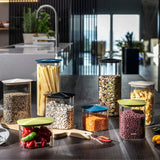 GUZZINI Barattolo Rettangolare in Vetro M 1L Fresh & Style Beige