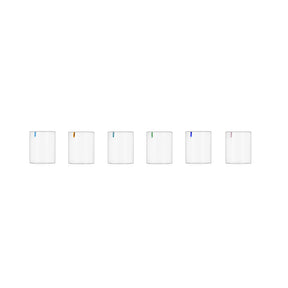 Set 6 bicchieri Tumbler Trace Ichendorf in vetro borosilicato 400ml