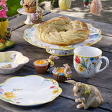 VILLEROY & BOCH Spring Awakening Alzata Piatto Torta su Piede 33cm Tavola di Pasqua