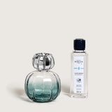 LAMPE BERGER Lampada Catalitica Cofanetto Corali Vert con Flacone 250ml Aqua Celeste