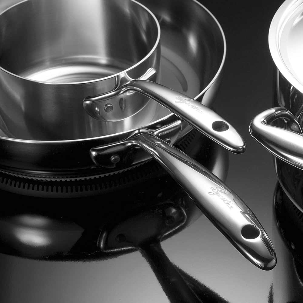 LAGOSTINA Accademia Pentola Bollilatte con Manico 14cm Acciaio Inox