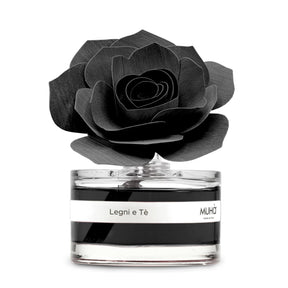 Diffusore Rosa Muha in vetro con fiore decorativo 50 ml