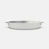 COOKUT La Meravigliosa Padella con Manici 28cm Bianco Acciaio Inox