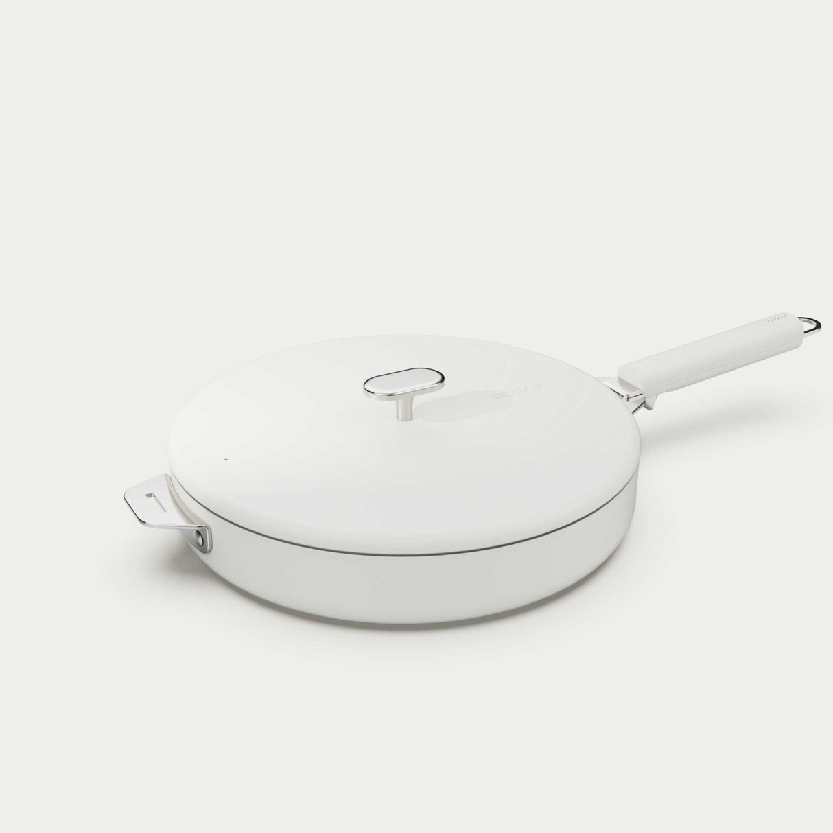COOKUT La Meravigliosa Padella con Manici 28cm Bianco Acciaio Inox