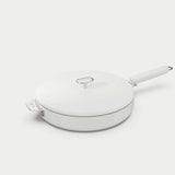 COOKUT La Meravigliosa Padella con Manici 28cm Bianco Acciaio Inox