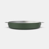 COOKUT La Meravigliosa Padella con Manici 28cm Verde Acciaio Inox