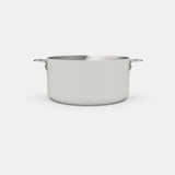 COOKUT La Meravigliosa Pentola Casseruola con Manici 20cm Bianco Acciaio Inox