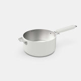 COOKUT La Meravigliosa Pentola Casseruola con Manici 20cm Bianco Acciaio Inox