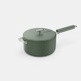 COOKUT La Meravigliosa Pentola Casseruola con Manici 20cm Verde Acciaio Inox