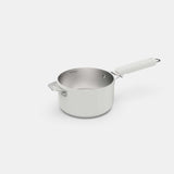 COOKUT La Meravigliosa Pentola Casseruola con Manici 16cm Bianco Acciaio Inox