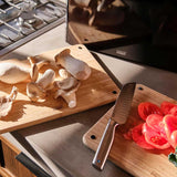 JOSEPH JOSEPH Folio Set 3 Taglieri in Bamboo con Cover in Acciaio Nero