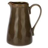 ROSE & TULIPANI Concerto Brocca Caraffa 600ml Grigio Tortora Stoneware