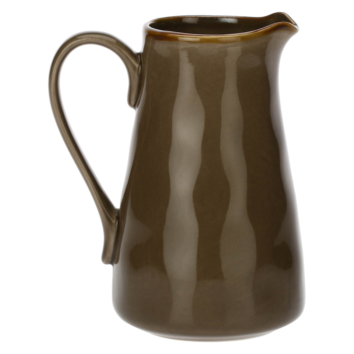 ROSE & TULIPANI Concerto Brocca Caraffa 600ml Grigio Tortora Stoneware