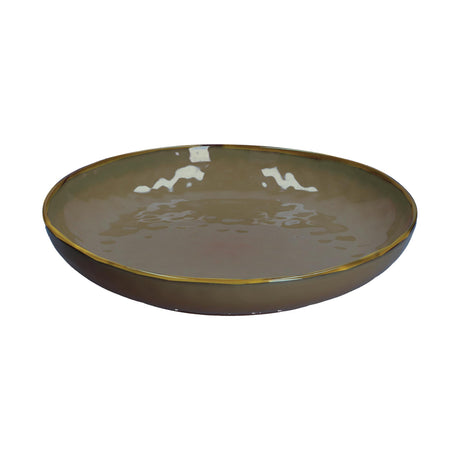 ROSE & TULIPANI Concerto Coppa Grigio Tortora Stoneware 30cm