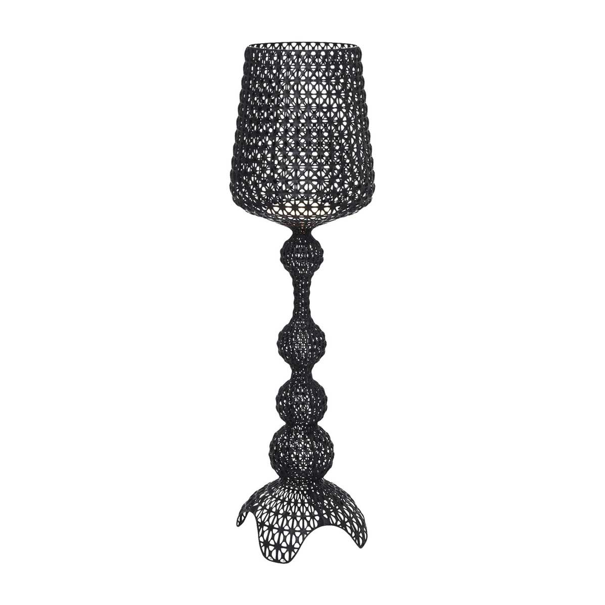 KARTELL Kabuki Indoor Lampada da Terra Piantana Nero 50x166cm