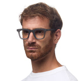 OKKIA Firenze Occhiali da Lettura Unisex Grigio Fumo +1.50