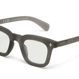 OKKIA Firenze Occhiali da Lettura Unisex Grigio Fumo +1.50