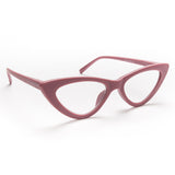 OKKIA Adriana Small Cat Eye Occhiali da Lettura Donna Rosa +1.50