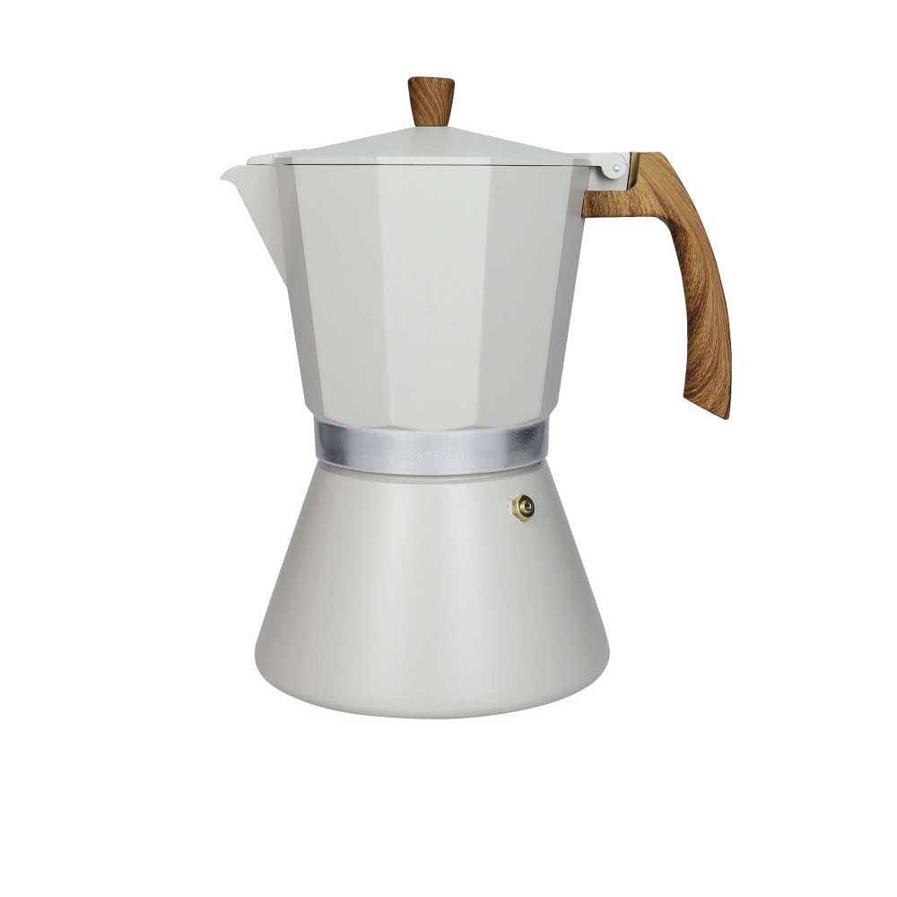 BRANDANI Caffettiera Tuttinsieme Tortora 9 Tazze Alluminio