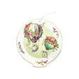 Sottopentola Wonderland Brandani in ceramica verde e sughero 20x21 cm