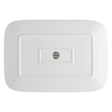 LA PORCELLANA BIANCA Momenti Vassoio Piatto Pasticceria 27x19cm Bianco Porcellana